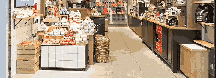 Retail floors at The Delhi Mall